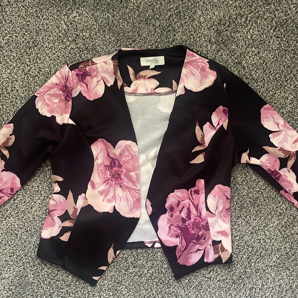 Floral blazer